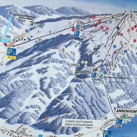 Appartement Vidmar-Wintertraum Arriach Kültér fotó